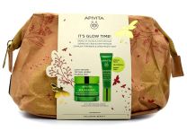 Apivita IT'S GLOW TIME! Bee Radiant Day Gel-Cream Light Texture 50ml & Bee Radiant Eye Cream 15ml