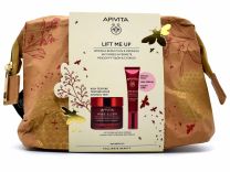 Apivita LIFT ME UP Σετ Δώρου Wine Elixir Rich Texture Cream 50ml with Wine Elixir Eye & Lip Cream Wrinkle Lift 15ml