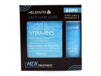 Helenvita Anti Hair Loss 60 κάψουλες + Τονωτικό Σαμπουάν Ανδρών 100ml