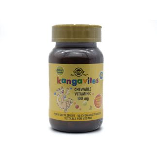  Solgar Kangavites Vitamin C 100mg 90 chewable tabs