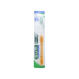 Sunstar Gum Toothbrush Micro Tip Compact Medium Yellow 070942504737