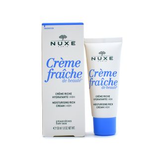 Nuxe Creme Fraiche de Beaute Moisturising 48H  Rich Cream for Dry Skin 30ml