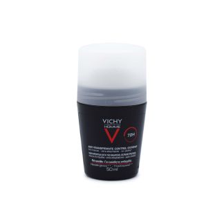 Vichy Homme Deodorant Anti-Transpirant Roll-On Αποσμητικό Για Έντονη Εφίδρωση 72h 50ml