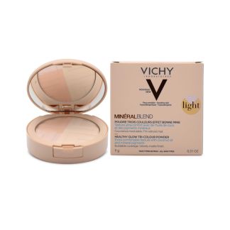 Vichy Mineral Blend Τρίχρωμη Πούδρα Για Λάμψη Light 9g