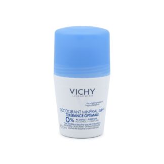 Vichy 48h Mineral Deodorant Optimal Tolerance Roll-On Χωρίς Άλατα Αλουμινίου 50ml