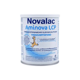 Novalac Aminova LCP Γάλα σε Σκόνη 0m+ 400g
