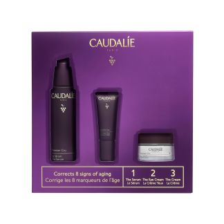 Caudalie Premier Cru The Serum 30ml & The Eye Cream 5ml & The Cream 15ml