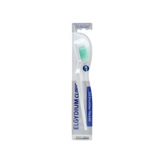 Elgydium Clinic Dental Prosthesis Toothbrush Green 3577056009495