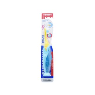 Elgydium Toothbrush  Kids Shark Souple Soft Blue-Yellow 2-6 years  3577056014826