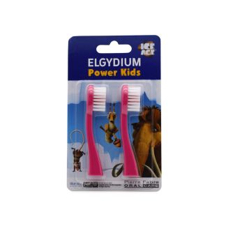  Elgydium Power Kids Ice Age Pink 2 replacements