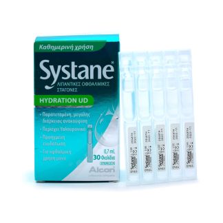Systane Hydration UD Οφθαλμικές Σταγόνες με Υαλουρονικό Οξύ 30 amp x 0.7ml