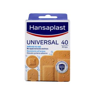 Hansaplast Universal Αδιάβροχα Αυτοκόλλητα Επιθέματα 40 τμχ