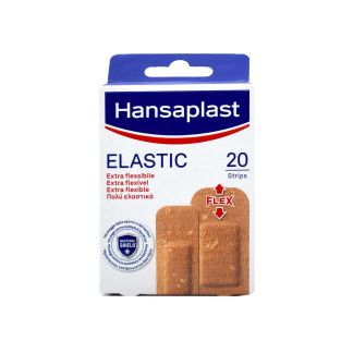 Hansaplast 47086  Αυτοκόλλητα Επιθέματα Elastic Extra Flexible 20τμχ
