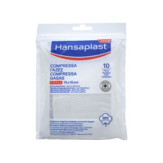 Hansaplast Med Sterile Gauze 10 x 10cm 10τμχ (Γάζες Αποστειρωμένες)