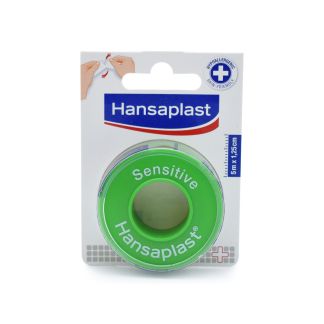 Hansaplast Sensitive Ταινία Στερέωσης 1.25cm x 5m