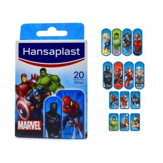 Hansaplast Junior Αυτοκόλλητα Επιθέματα Marvel Avengers 20 τμχ