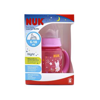 Nuk First Choice Learner Bottle Night Pink from 6 to 18 months 150ml