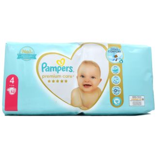 Pampers Premium Care No4 from 9 to 14kg  52pcs