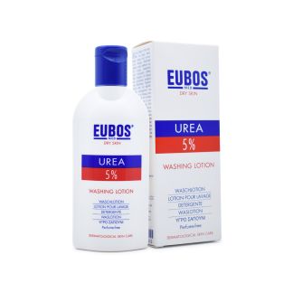 Eubos Urea 5% Washing Lotion Υγρό Καθαρισμού Προσώπου και Σώματος 200ml