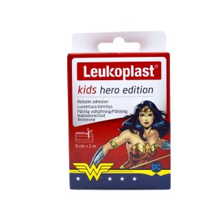 BSN Leukoplast Kids Hero Edition Wonderwoman 6cm x 1m