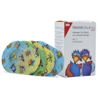 3M Opticlude Boys and Girls Maxi 5,7cm x 8,2cm 20 Patches