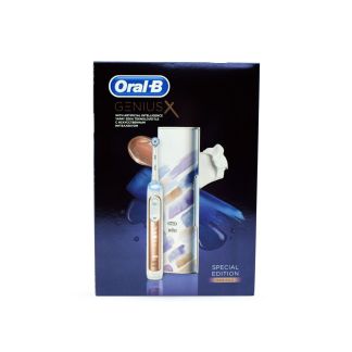 Oral-B Ηλεκτρική Οδοντόβουρτσα Genius X Special Edition Rose Gold 