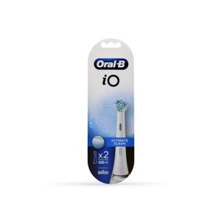 Oral-B iO Ultimate Clean White Ανταλλακτικές Κεφαλές 2 τμχ