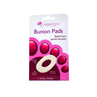 Vican Carnation Bunion Pads 4 oval pads