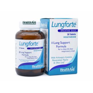Health Aid Lungforte Breathe Easy 30 tabs