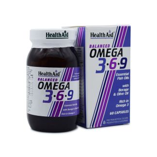 Health Aid Balanced Omega 3-6-9 60 caps