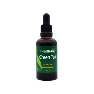 Health Aid Green Tea Liquid Σταγόνες 50ml