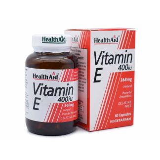 Health Aid Vitamin E 400iu 60 κάψουλες