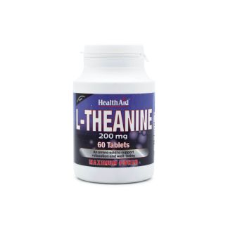 Health Aid L-Theanine 200mg 60 tabs