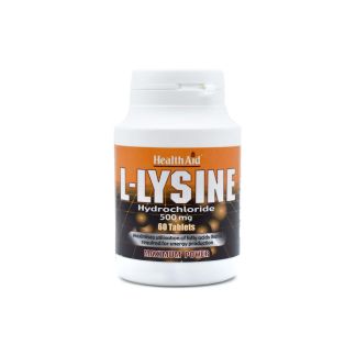 Health Aid L-Lysine 500mg 60 tabs
