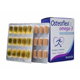 Health Aid Osteoflex & Omega 3 Dual Pack 30 caps & 30 tabl