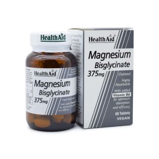 Health Aid Magnesium Bisglycinate 375mg 60 tabs