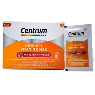 GSK Centrum Immunity Vitamin C Max 1000mg 14 φακελίσκοι