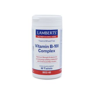Lamberts Vitamin B-100 Complex 60 ταμπλέτες