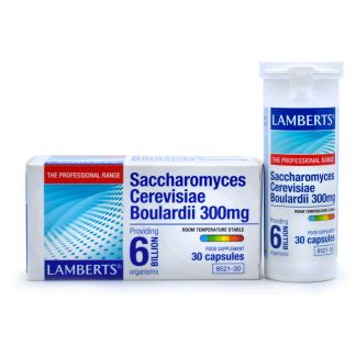 Lamberts Saccharomyces Cerevisiae Boulardii 300mg 30 κάψουλες
