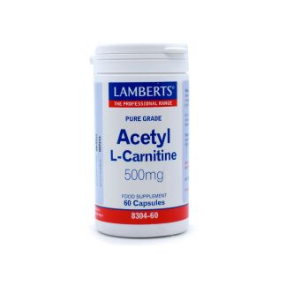 LAMBERTS Acetyl L- Carnitine 500mg 60 κάψουλες