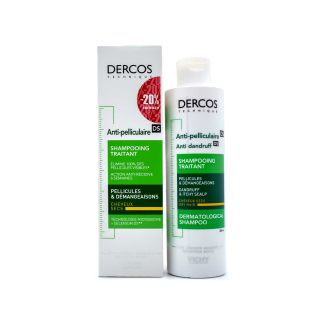  Vichy Dercos Anti-Dandruff DS Advanced Action Shampoo for Dry Hair 200ml