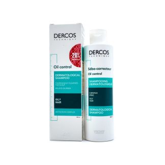Vichy Dercos  Oil Control Σαμπουάν για Λιπαρά Μαλλιά 200ml