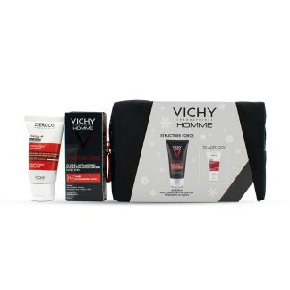 Vichy Homme Structure Force Antiaging 50ml & Dercos Energy+ Shampoo 50ml