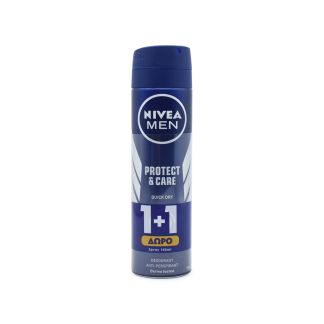 Nivea Men Protect & Care Αποσμητικό 48h Anti-Perspirant Spray 2 x 150ml