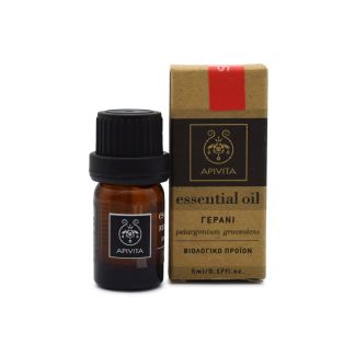 Apivita Essential Oil Rose Geranium 5ml