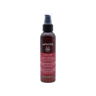 Apivita Color Protect Leave In Conditioner Sunflower & Honey 150ml (theo)