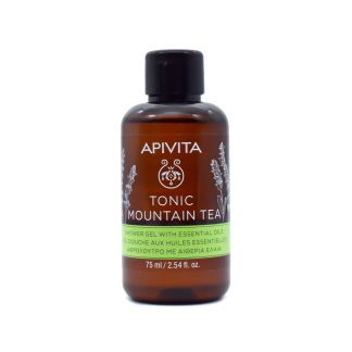 Apivita Body Shower Gel Tonic Mountain Tea 75ml