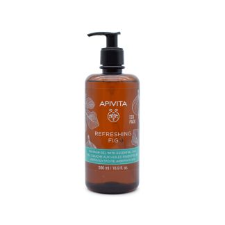 Apivita Refreshing Fig Shower Gel 500ml