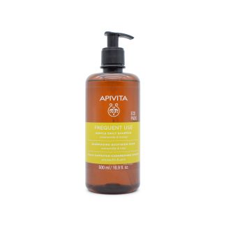 Apivita Frequent Use Chamomile & Honey Shampoo Eco Pack 500ml