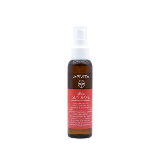Apivita Bee Sun Safe Hydra Ενυδατικό Λάδι Μαλλιών για Προστασία με Αντηλιακά Φίλτρα 100ml